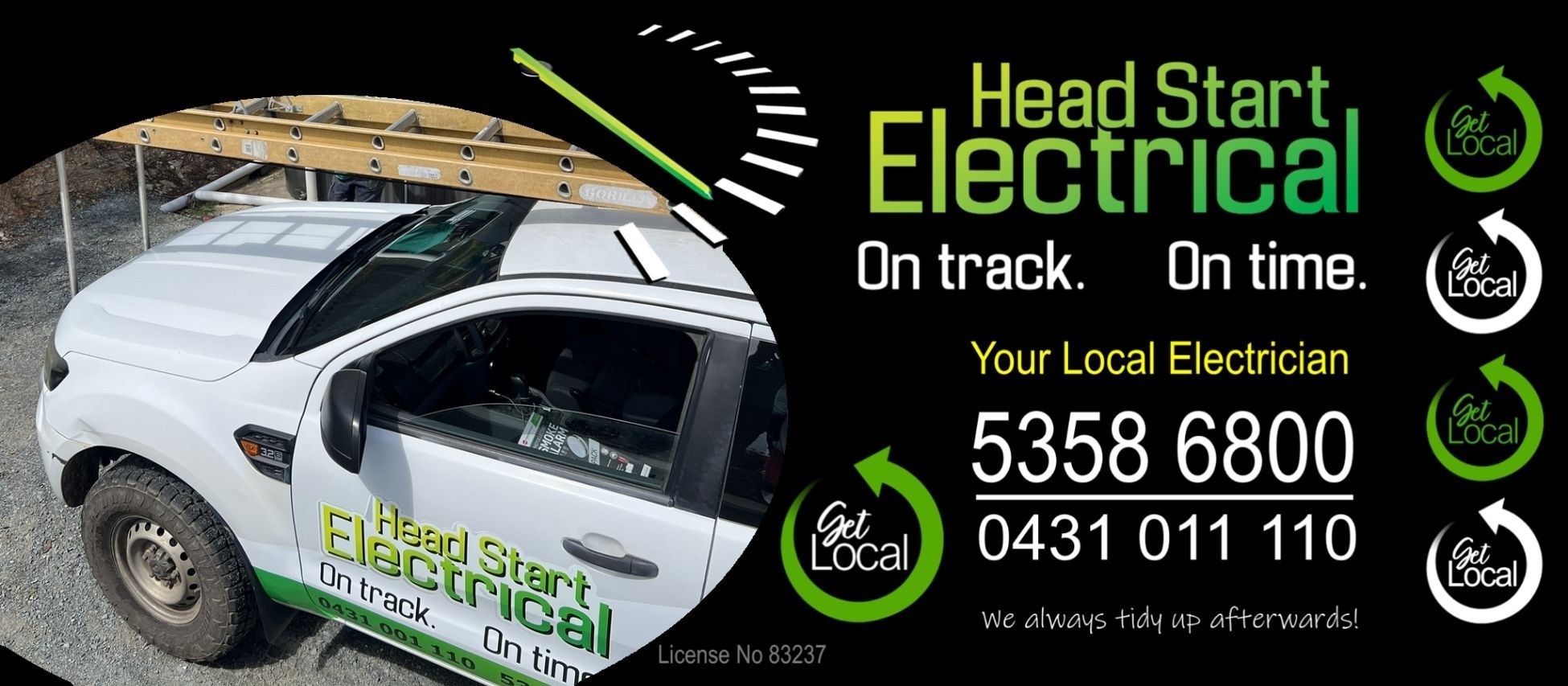 Head Start Electrical Facebook Banner